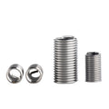 304 Stainless Steel Inch 1/4-20 1/4-28 1D 1.5D 2D 2.5D 3D Wire Thread Inserts Sleeve Screw Wire Thread Insert