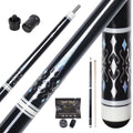 Cueelf High Quality Carom Pool Cue Stick Maple Shaft High Grade Sticker Cue VP2 Joint 12mm Tip Size Carom Cue MegaBDM