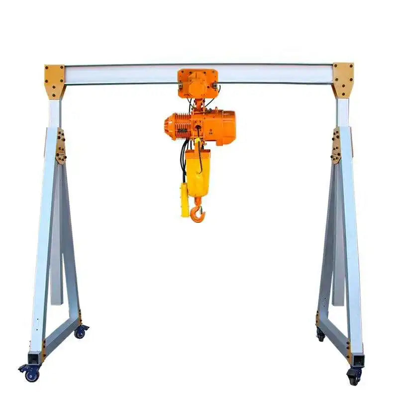 New Mini Portable Gantry Crane with AC Motor 0.5t-2t Capacity for Warehouse Use
