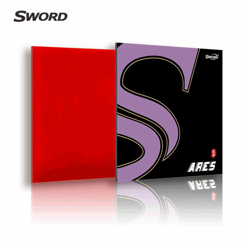 ARES Professional Training ITTF Table Tennis Rubber High Tacky Spin Ping Pong Rubber for Offensive Loop Sword Table Tennis