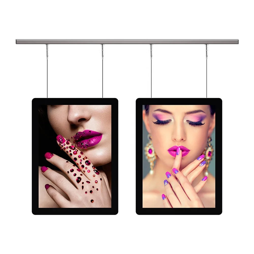 Illuminated Store Shop Front Window Advertising Led Digital Display Beauty Salon Signage