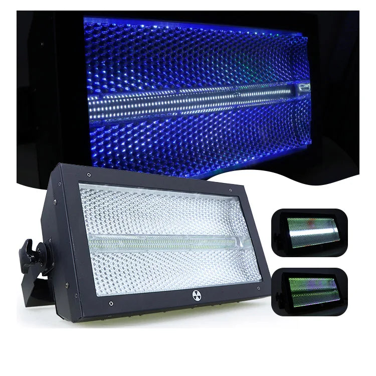 Stage Lighting 3000W Dmx Rgb+Cold White Flash Atomic Led Strobe Lights MegaBDM