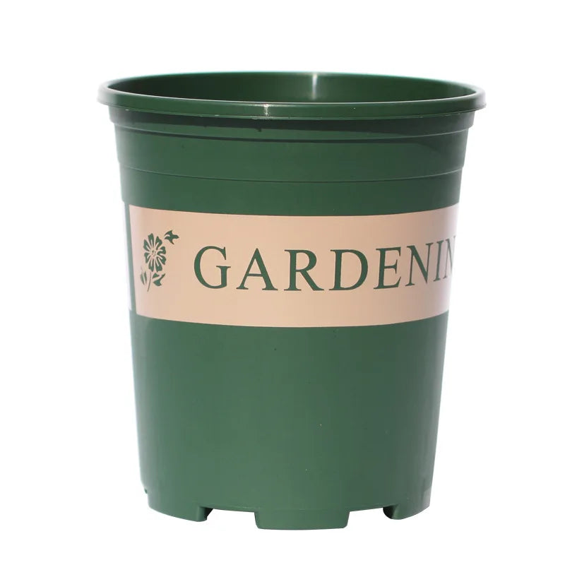 5 Gallon 28cm Garden Pots Classic Design Plastic Garden Pots Planters