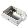 Open Leak-Proof Cat Toilet 20L Inner Space Cross-Border Stainless Steel Litter Box for Amazon New Product Plastic for Kitties