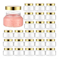 Empty Body Butter Cream Container Skincare Body Scrub Jars Plastic Wide Mouth Cosmetic 8oz Jar for Body Scrub