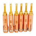 10pcs Collet Chuck M3 M4 M5 M6 M8 M10 for Capacitor Discharge CD Stud Welder Gun Welding Torch Stud Welding Machine