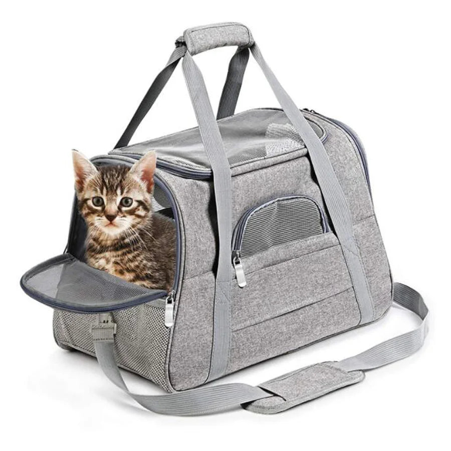 Hot Sale Breathable Dog Soft-Sided Carriers for Small Pet Travel Carrier