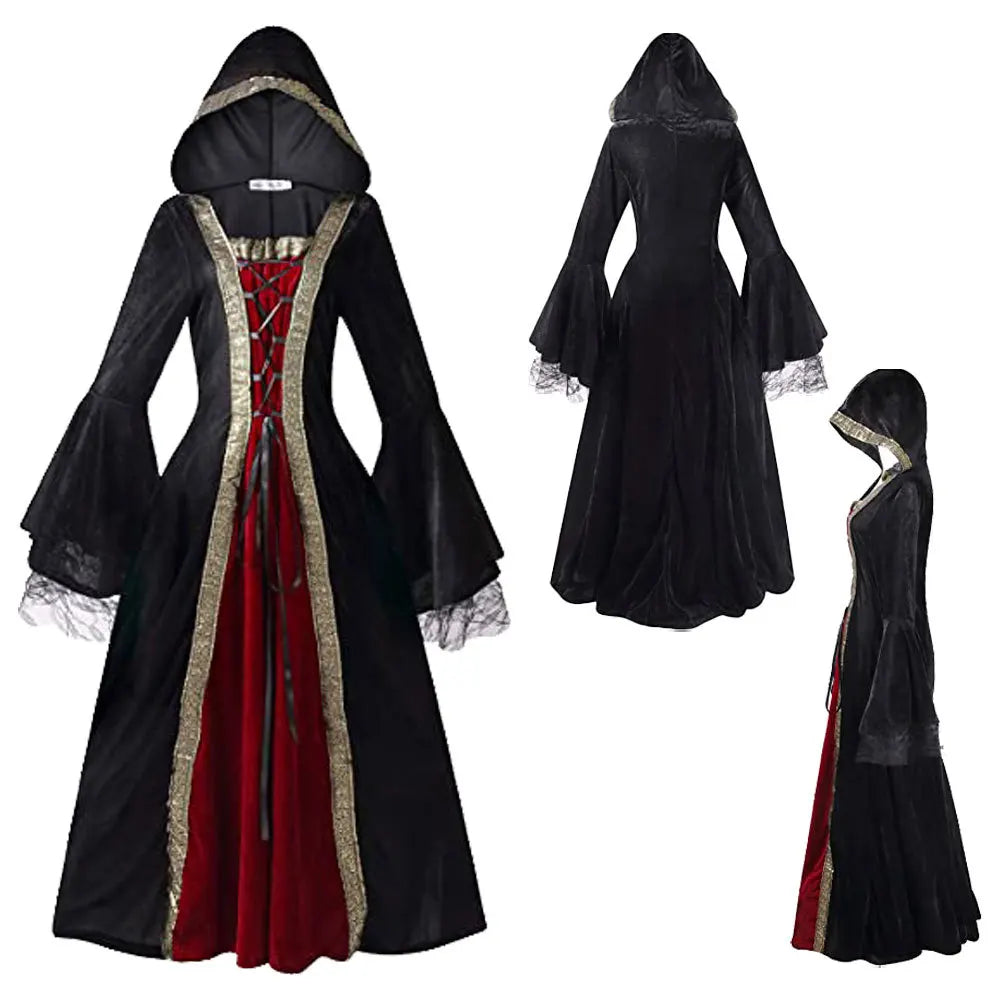 Drop Shipping Plus Size Medieval Dress Renaissance Princess Costume for Women New Arrival