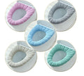 Extra-Soft Plush Toilet Covers Seat Washable Microfiber Toilet Lid Covers for Bathroom Machine Wash & Dry