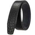LY35-3709 Spot 3.5CM Toothless Belt Accessories Leather Belt