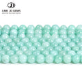 JD Natural Burmese E Jade Stone Beads 6/8/10/12mm round Loose Stones Dyed Colors for Jewelry Making Myanmar Jade