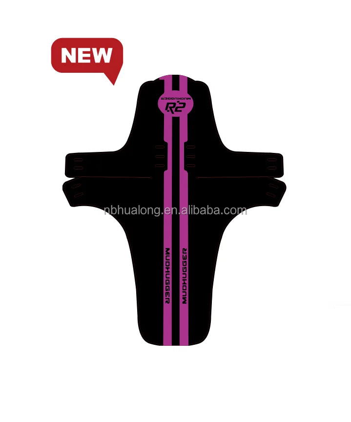 R2 HUALONG Simple Mudguard Bicycle Plastic for Mountain Bike or Kids Bicycle PP Fender HL-815 Front