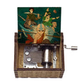 Latest Hot Selling Cartoon Anime Avatar: the Last Airbender Music Theme Avatar's Love Aang Hand-cranked Wooden Music Box