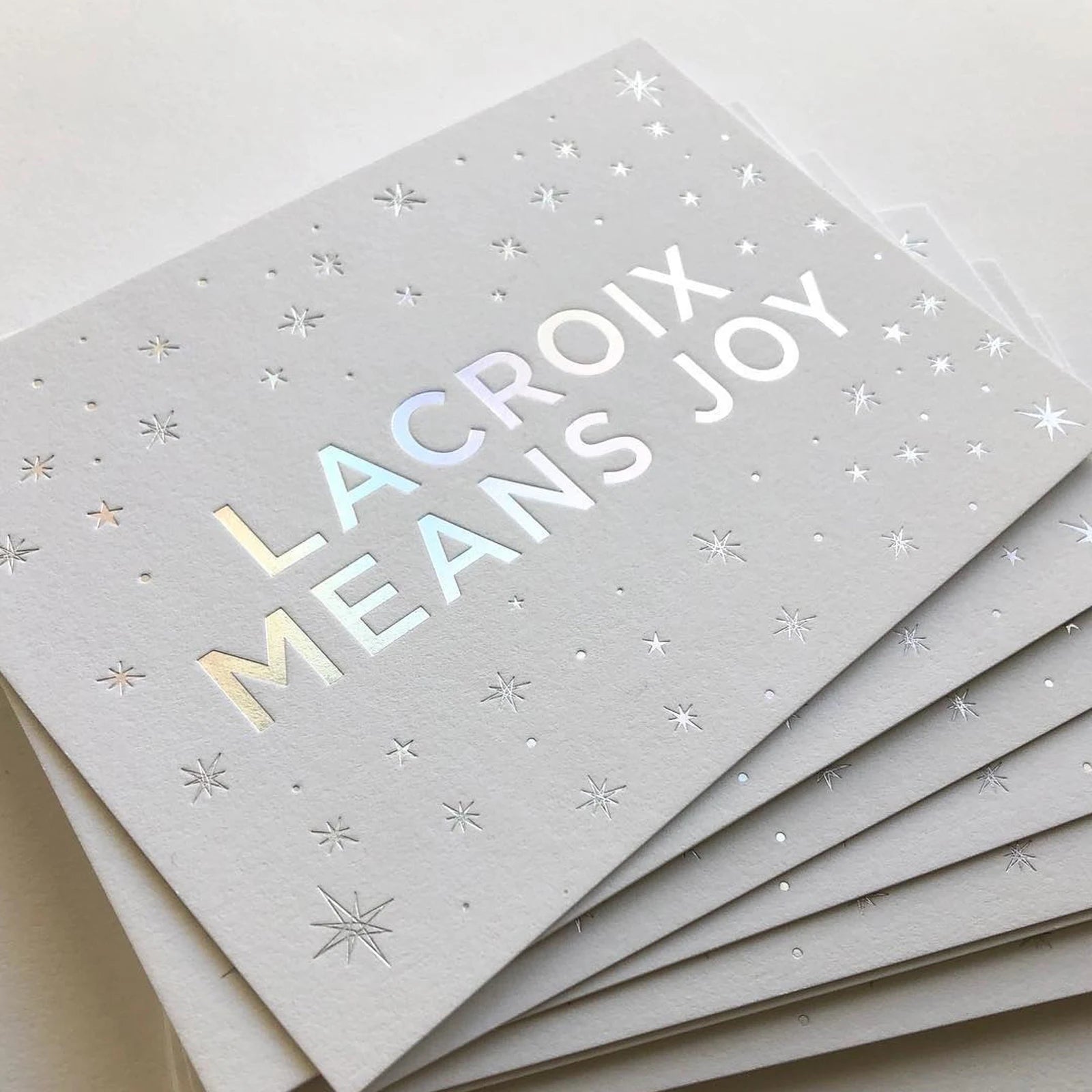 Custom Visiting Card Embossed Business Card Printing With Holographic Foil Stamping Logo Thank You Card for Small Business