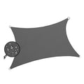 2.5x3m/8x10ft Woven 420D Garden China Factory Henan Feiju Polyester Sun Shade Sail Canopy Heavy Duty Waterproof