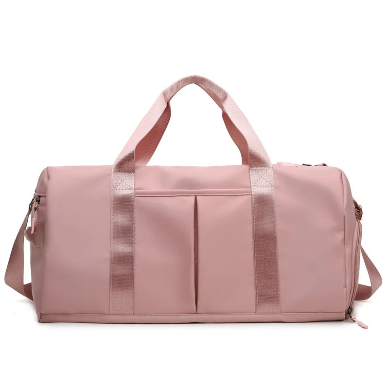 Wholesale Luggage Women's Large Capacity Portable Travel Wet Dry Fitness Sport Duffel Bags Waterproof Shopping Gym
