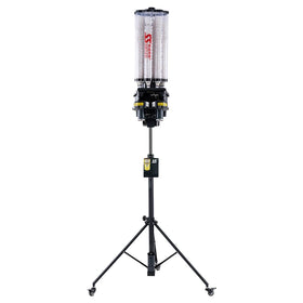 SIBOASI B2202A Smart Badminton Shooting Machine with ABS+Metal Construction 180 Balls Capacity & 120W Power
