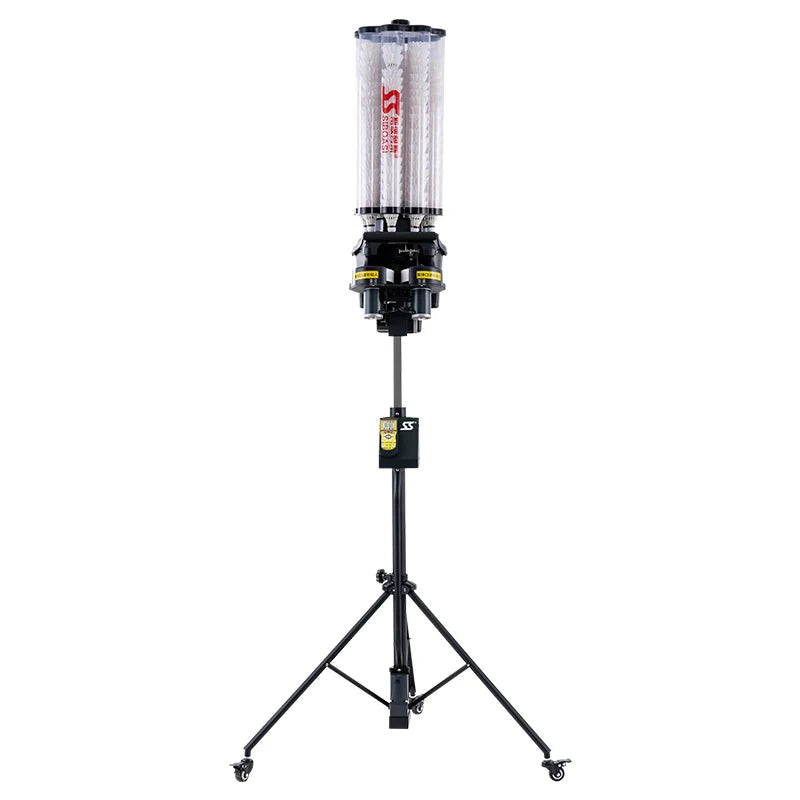 SIBOASI B2202A Smart Badminton Shooting Machine with ABS+Metal Construction 180 Balls Capacity & 120W Power