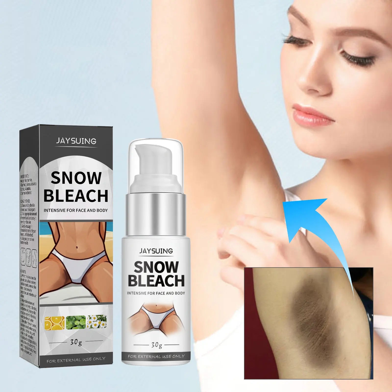 Wholesale Jaysuing Niacinamide Bleaching Body Lotion Fading Dark Spot Moisturizing Face Body Whitening Spray