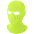Wholesales Two 2 Hole Full Face Mask Fall and Winter Knitted Motorcycle Motorbike Balaclava Ski Mask Breathable
