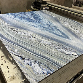 Hot Selling 1220mm*2440mm UV Board Faux Pvc Marble Sheet Wall Panels Marble Board