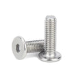 Round Head Metric Stainless Steel Class 8.8 Hexagon Ultra Thin Low Flat Screw 6*6
