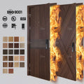 WH BS EN AS HK Listed Luxury Interior Wood Door Wood Contemporary Interior Doors Security Fire Wood Doors MegaBDM