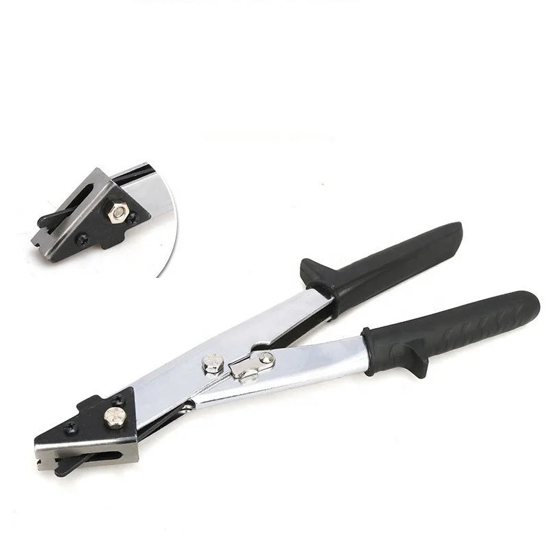 OEM Customized DIY Steel Tin Snips Plier Scissors for Hard Material Sheet Cutting & Bending for DIY Projects
