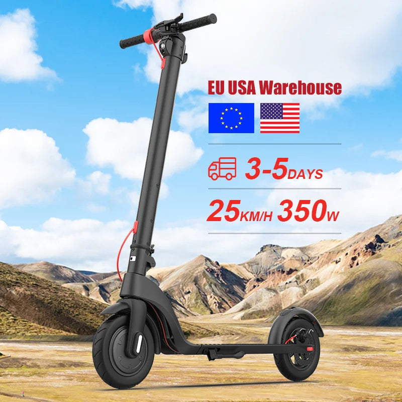 KIXIN Europe Warehouse Best Sell 10Inch Tirr Kick EScooter Triple Brake System Removable Battery Power Foldable Electric Scooter