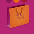 Handbag Custom Thick Kraft Paper Bag Clothing Store Cosmetics Shopping Bag Enterprise Advertising with Gift Paper Bag