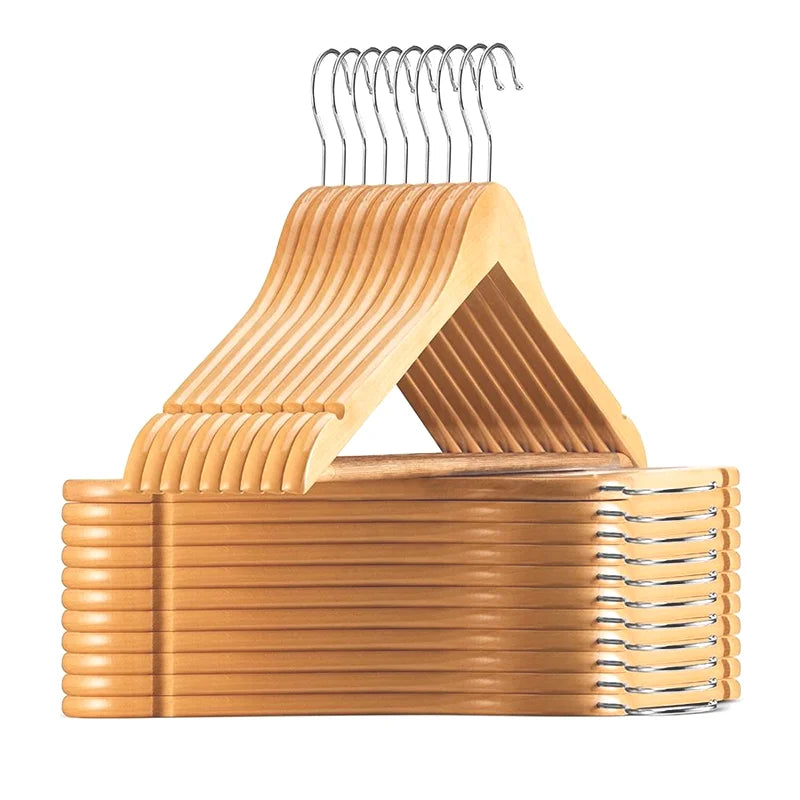 Hot Sale Factory P66 Clothes Coat Hangers Shirt Sweater Wooden Hanger