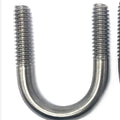 Titanium U Bolt with Washer and Nut GB Standard Industrial Grade Plain Finish UNC Thread
