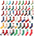 Whale Wholesale Custom Christmas Cotton Crew Winter Cute Thermal Fluffy Fuzzy Lovely Funny Beautiful Snowflake Gift Socks