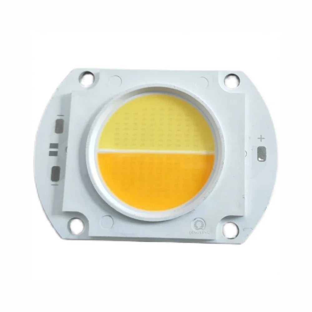 100W Dual Color High Power LED COB CCT Warm White 3000K Cold White 6500K LED COB Chip for Outdoor Floodlight Spotlight Lamp