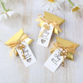 Vintage Golden Key Corkscrew Bottle Openers with Organza Ribbons and Cards Party Supplies for Birthday and Wedding Celebrations