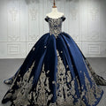 9867 2023 Party Long Gowns Royal Blue Long Sleeveless Evening Wedding Dresses
