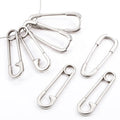 Factory Price Wholesale Stainless Steel Waterproof Safety Pin Charm or Connector DIY Jewelry Findings & Accessories