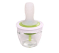 BBQ Silicone Food Grade Oil Brush Outdoor Barbecue Brush Oil Bottle Set Glass Brush Oil Pot