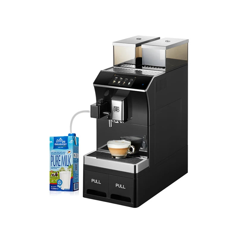 Hot Selling Commercial Fully Automatic Bean to Cup Home Cappuccino Espresso Coffee Machine for Business