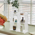 Customized 3-Layer Luxury Acrylic Storage Rack Colorful Desktop Display for Perfume & Cosmetics Plastic Material