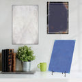 Putuo Decor Personalized Blank Background DIY Writing Tin Sign Vintage Metal Sign Home Wall Desktop Decor