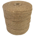 Natural Color 3-Ply Jute Twine 400g Spool for Garden Craft and Home Packaging Uses