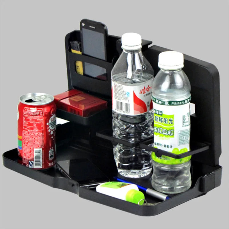 Multifunctional Folding Drinks Holder car Chair Seat Back Dining Table car Travel Dining Tray