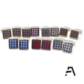 Wholesale Multi-Color Square Fabric Cufflinks for Men for Weddings Engagements Parties Anniversaries Other Special Gifts