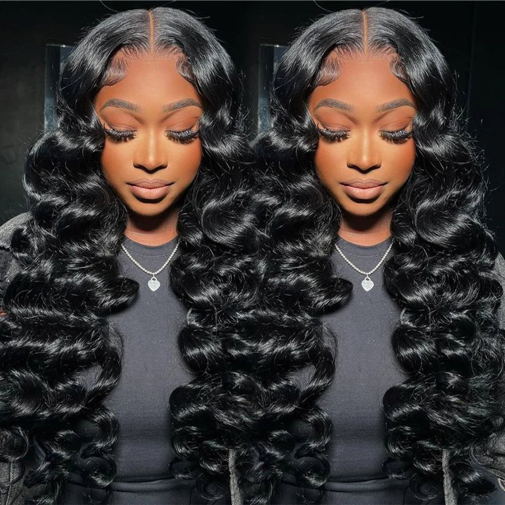 30 Inch Water Wave Wig 180% Density Transparent HD Lace Front 13X4 Lace Frontal Remy Virgin Human Hair Wig Ready to Ship