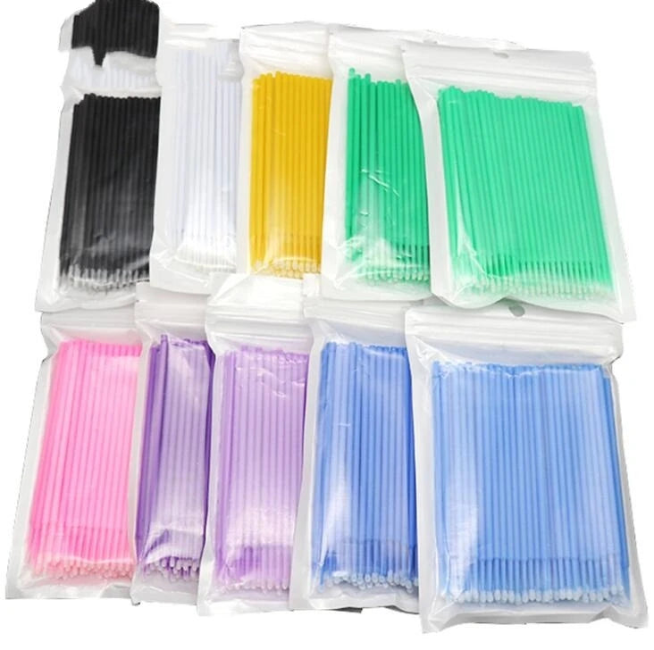 Wholesale Quality   Micro Swab Lashes TPC Dental Disposable Micro Applicator