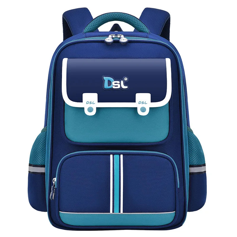 Fashion New Schoolbag Fashion British Style 1-6 Grade Shoulder Bag Mochila Escolar