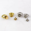 Meetee KY117 Brass Round Hook Connection Fashion Belt Ring Pacifier Nail Bag Accessories Monk Head Hook Buckle