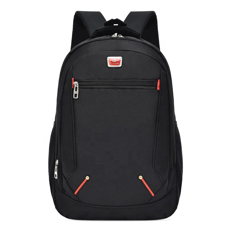Popular Black Men Leisure Business  900D Waterproof Nylon School Back Pack Laptop Bag