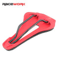 RACEWORK 3D Printed Bicycle Saddle Beehive Structure Hollow Racing Folding Road MTB Bike Comfortable Sillin Cycling Race Seat